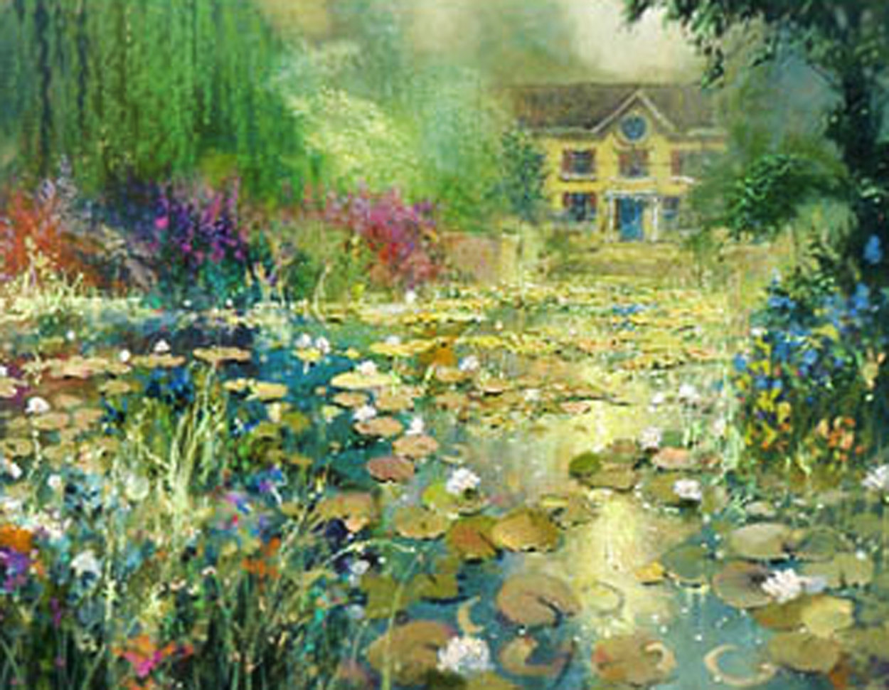 Summer's Bloom Embellished 2006 Limited Edition Print by James Coleman Summer's Bloom Embellished 2006 Limited Edition Print by James Coleman