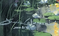 Low Lying Lilies 2009 28x34 Original Painting by James Coleman - 4 Low Lying Lilies 2009 28x34 Original Painting by James Coleman - 4