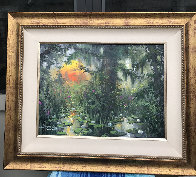 Low Lying Lilies 2009 28x34 Original Painting by James Coleman - 1 Low Lying Lilies 2009 28x34 Original Painting by James Coleman - 1