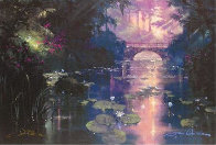 Bridge Over Silent Water (#1) 1999 41x49 Huge  Limited Edition Print by James Coleman - 0