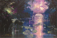 Bridge Over Silent Water (#1) 1999 41x49 Super Huge Limited Edition Print by James Coleman - 0 Bridge Over Silent Water (#1) 1999 41x49 Super Huge Limited Edition Print by James Coleman - 0