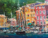 Portofino Bay 2009 Limited Edition Print by James Coleman - 0 Portofino Bay 2009 Limited Edition Print by James Coleman - 0