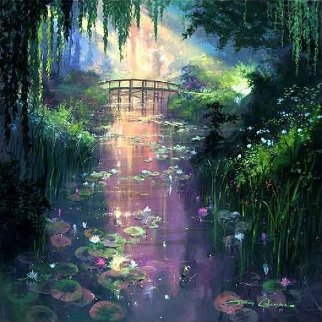 Pond of Enchantment 2000 Huge Limited Edition Print - James Coleman Pond of Enchantment 2000 Huge Limited Edition Print - James Coleman