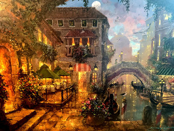 Venice Twilight Embellished Limited Edition Print - James Coleman Venice Twilight Embellished Limited Edition Print - James Coleman