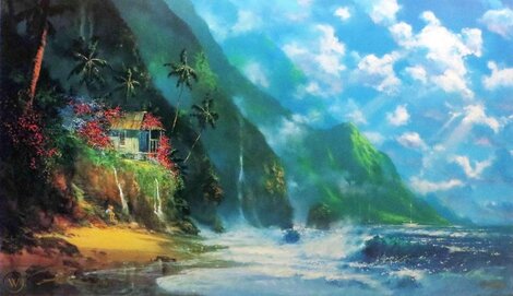 Alone With Our Hearts AP - Hawaii Limited Edition Print - James Coleman