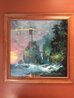 Pathway Home 2001 - Framed  Heavily Embellished on Canvas Limited Edition Print by James Coleman - 1