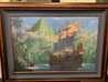 Pan on Board AP Disney - Framed Giclee on Canvas Limited Edition Print by James Coleman - 1