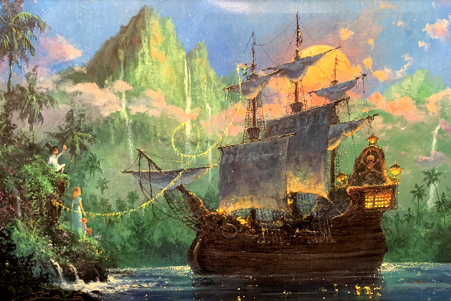 Pan on Board AP Disney Limited Edition Print by James Coleman