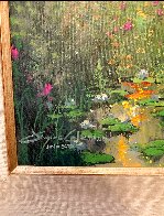 Low Country Lily’s 2006 22x28 Original Painting by James Coleman - 4 Low Country Lily’s 2006 22x28 Original Painting by James Coleman - 4