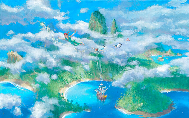 ２１５７❣️　James Coleman Night Paradise James Coleman | James Coleman Night Paradise Signed Serigraph