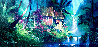 Bountiful Islands 1994 28x46  Huge Original Painting by James Coleman - 0