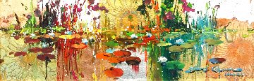 Giverny in Gold 8x24 Original Painting - James Coleman Giverny in Gold 8x24 Original Painting - James Coleman