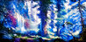 Sunlit Dream 1999 -PP Huge Framed Giclee on Canvas Limited Edition Print by James Coleman - 0
