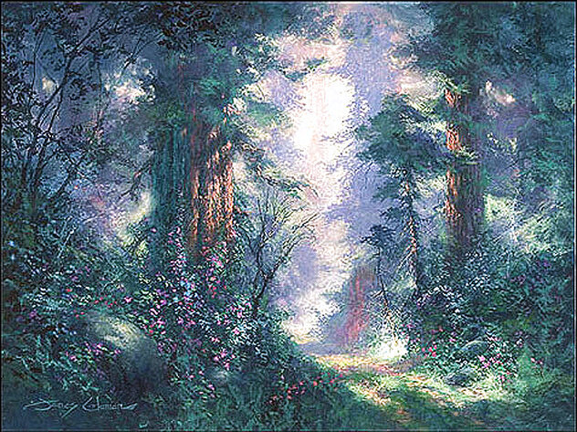 Guiding Light - Framed Giclee on Canvas by James Coleman