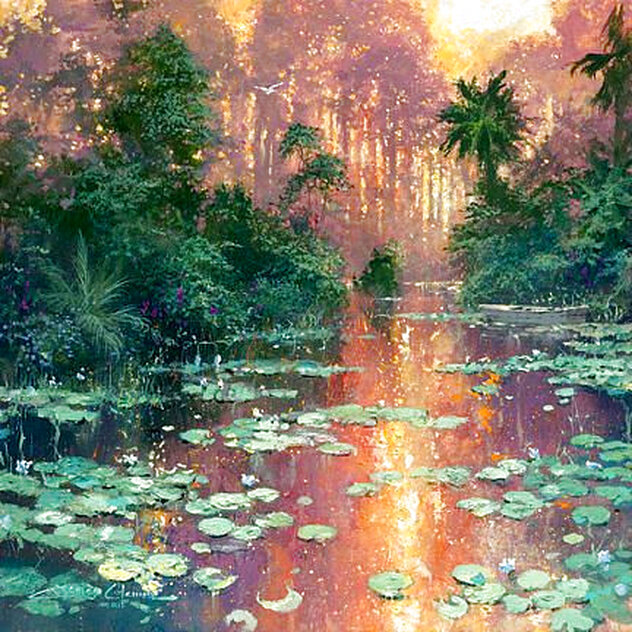 Time to Reflect 2007 - Framed Giclee on Canvas by James Coleman