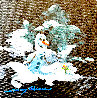 Olaf 2014 18x18 FROZEN Original Painting by James Coleman - 0