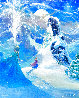 Untitled Frozen Landscape 2014 32x38 - FROZEN - Disney Original Painting by James Coleman - 0