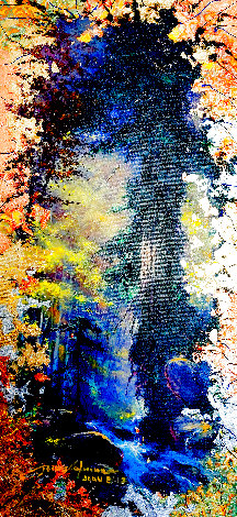 Autumn Light 2020 40x26 - Huge Original Painting - James Coleman