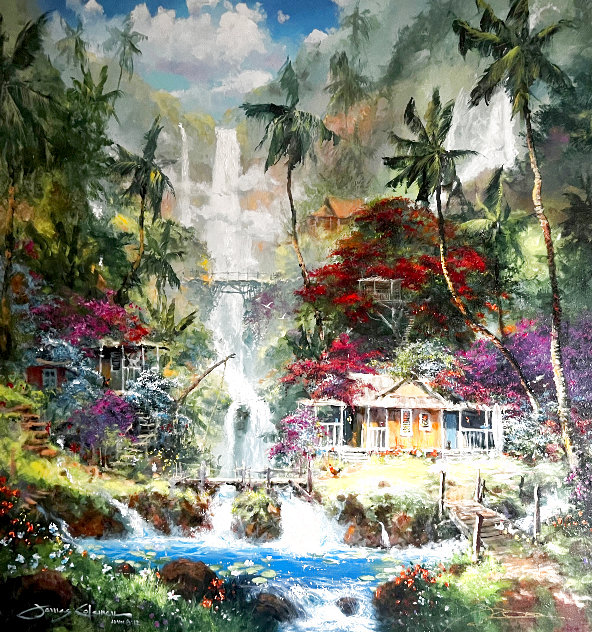 Surrender to Aloha 2011 Embellished - Hawaii Limited Edition Print by James Coleman