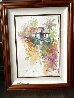 Steps to Paradise Watercolor 2003 34x27 - Signed Twice Watercolor by James Coleman - 1