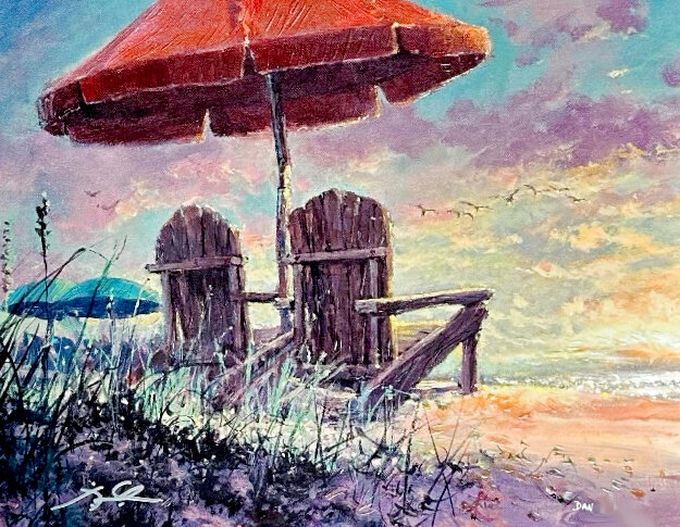 Afternoon Breezes 2019 Embellished Limited Edition Print - James Coleman