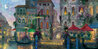 Immersed in Romance 2018 - Framed Embellished on Wood - Venice, Italy - Huge Limited Edition Print by James Coleman - 0