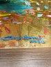 Emerald Sunset 2013 25x25 Mixed Media on Canvas - Signed Twice Original Painting by James Coleman - 3