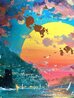 Emerald Sunset 2013 25x25 Mixed Media on Canvas - Signed Twice Original Painting by James Coleman - 2