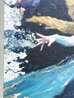 Elsa Unique 2020 24x21 - Mixed Media on Canvas - Signed Twice - Disney Original Painting by James Coleman - 4