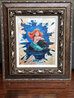 Ariel 2020 24x21 Mixed Media on Canvas - Signed Twice - Disney Original Painting by James Coleman - 1