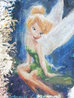 Tinkerbell Unique 2020 24x21 Mixed Media on Canvas - Signed Twice - Disney Original Painting by James Coleman - 4