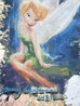 Tinkerbell Unique 2020 24x21 Mixed Media on Canvas - Signed Twice - Disney Original Painting by James Coleman - 3