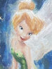 Tinkerbell Unique 2020 24x21 Mixed Media on Canvas - Signed Twice - Disney Original Painting by James Coleman - 5