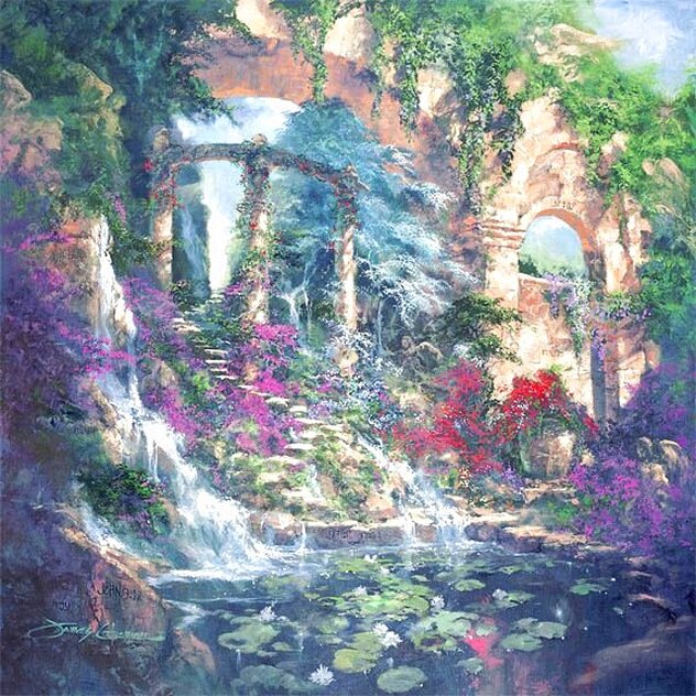 Contemplation AP 2001 - Framed Giclee on Canvas - Huge Limited Edition Print by James Coleman