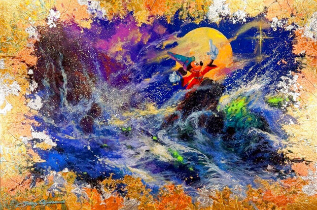 Commanding the Seas 2018 Framed Mixed Media on Canvas 30x45 by James ...