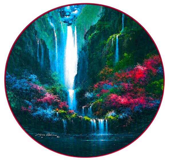 Enchanted Hideaway 1994 - Huge 41x41 Framed Cibachrome by James