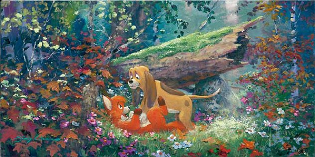 Fox and the Hound AP Limited Edition Print by James Coleman