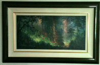 Nature's Garden 1998 23x38 Original Painting by James Coleman - 1 Nature's Garden 1998 23x38 Original Painting by James Coleman - 1