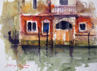 Venice, Italy Reflection Watercolor 2012 Watercolor by James Coleman - 0 Venice, Italy Reflection Watercolor 2012 Watercolor by James Coleman - 0