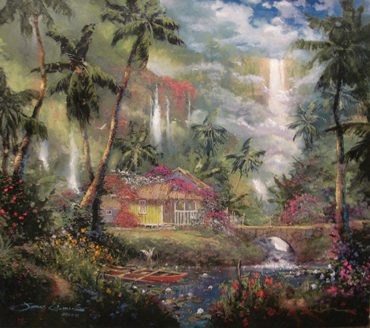 Warm Aloha, Hawaii AP 2006 Limited Edition Print by James Coleman Warm Aloha, Hawaii AP 2006 Limited Edition Print by James Coleman