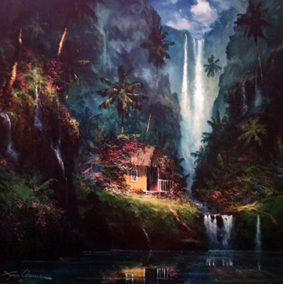 Reflective Paradise, 1999, Lithograph, 36x36, by James