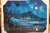 Moon Over Diamond Head 1997 - Hawaii Limited Edition Print by James Coleman - 3