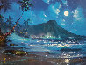 Moon Over Diamond Head 1997 - Hawaii Limited Edition Print by James Coleman - 0