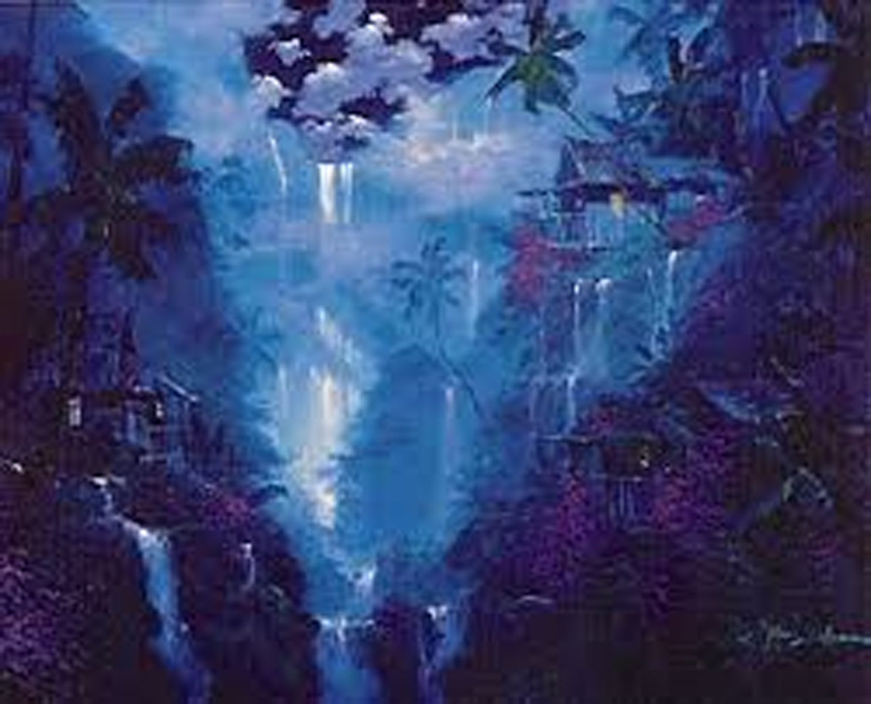 Majestic Falls 1994 Super Huge Limited Edition Print by James Coleman Majestic Falls 1994 Super Huge Limited Edition Print by James Coleman