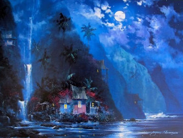 Night Paradise 1997 Limited Edition Print - James Coleman Night Paradise 1997 Limited Edition Print - James Coleman