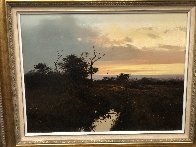 Evening Glow 1974 24x30 Original Painting by Michael Coleman - 1 Evening Glow 1974 24x30 Original Painting by Michael Coleman - 1