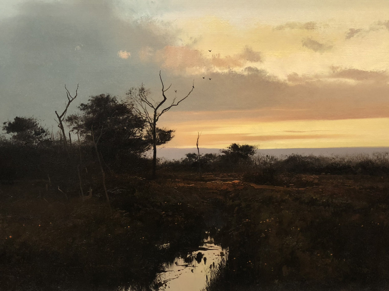 Evening Glow 1974 24x30 Original Painting by Michael Coleman Evening Glow 1974 24x30 Original Painting by Michael Coleman