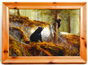 Adventure - Black Bears - Framed Giclee on Canvas Limited Edition Print by Michael Coleman - 1 Adventure - Black Bears - Framed Giclee on Canvas Limited Edition Print by Michael Coleman - 1