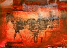 1906: Matter 2006 36x48 - Horses Original Painting by Ashley Collins - 0
