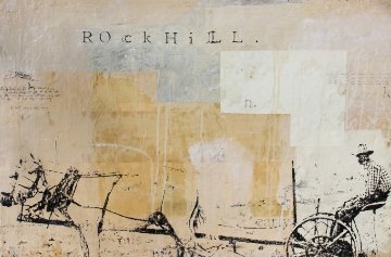Rock Hill 1997 24x36 Original Painting - Ashley Collins Rock Hill 1997 24x36 Original Painting - Ashley Collins